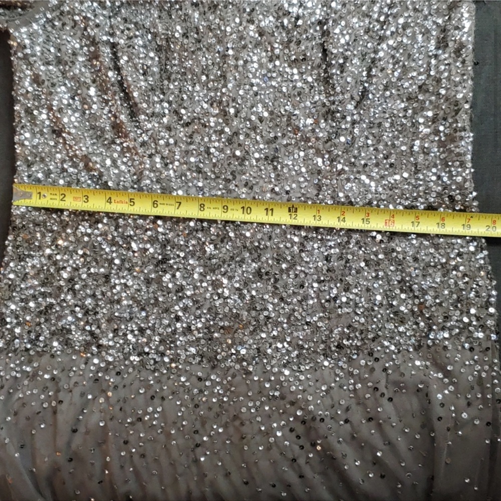 Full Length Sequin Ombre Gown - image 8